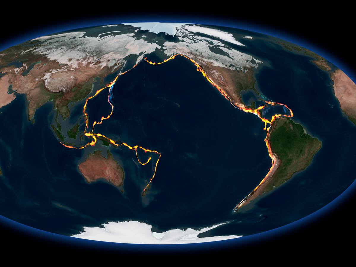 ¿Qué es el ‘Cinturón de Fuego del Pacífico’ y por qué tiembla tanto?