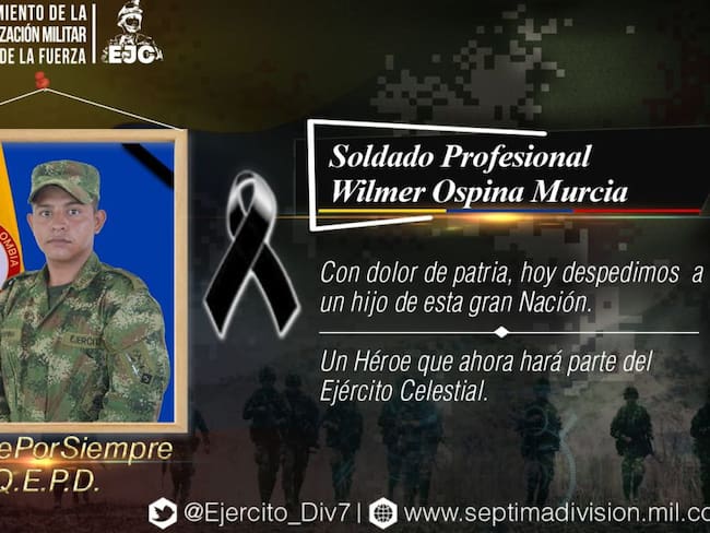 Soldado murió al pisar mina antipersonal en Tarazá