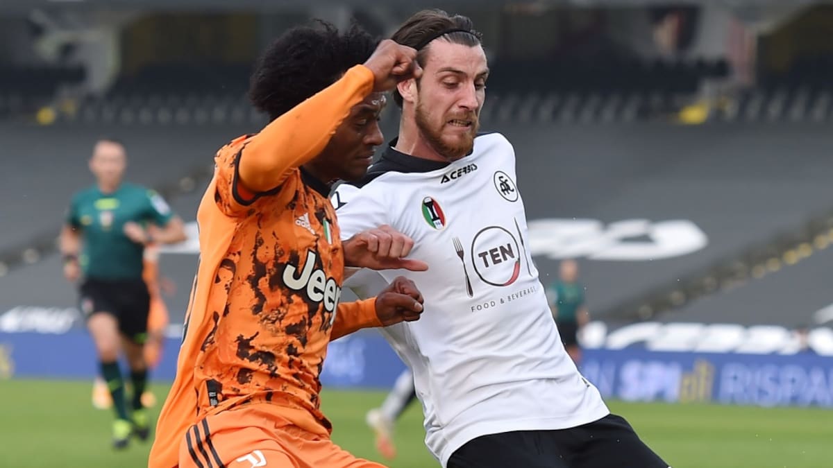 Con Cuadrado capitán y en el regreso de Cristiano, Juventus goleó en Italia