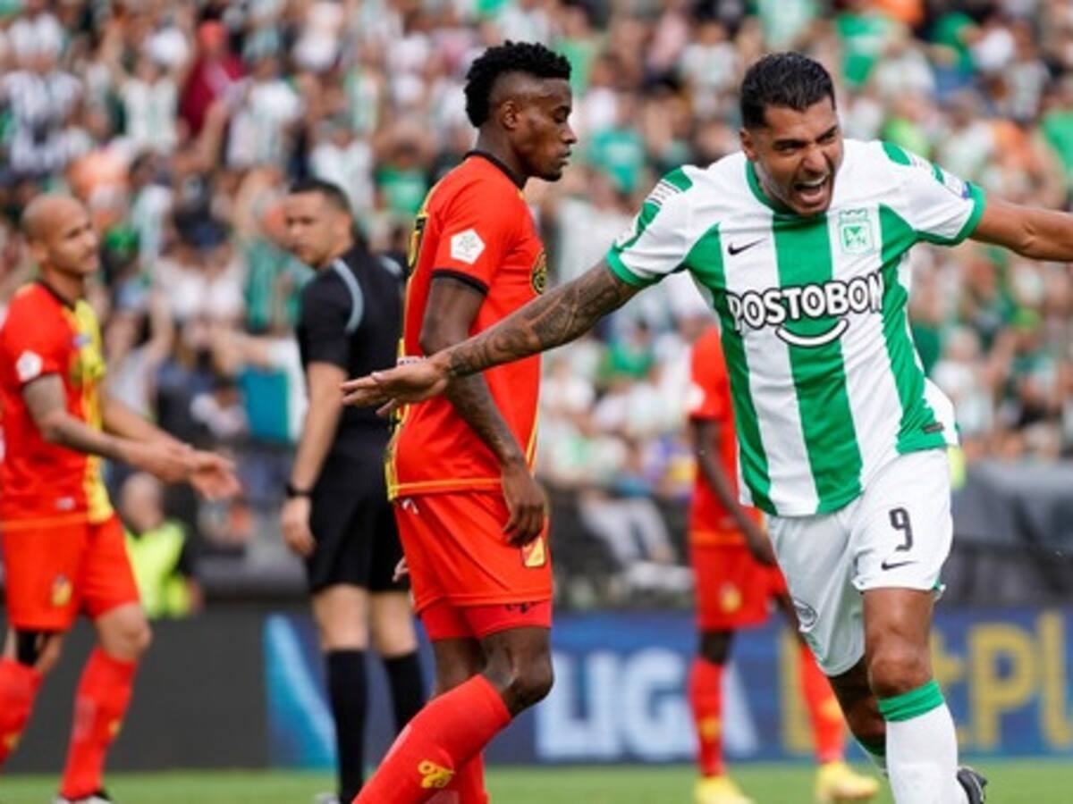 Nacional vence a Pereira en Medellín y sigue coqueteando con la punta de la tabla