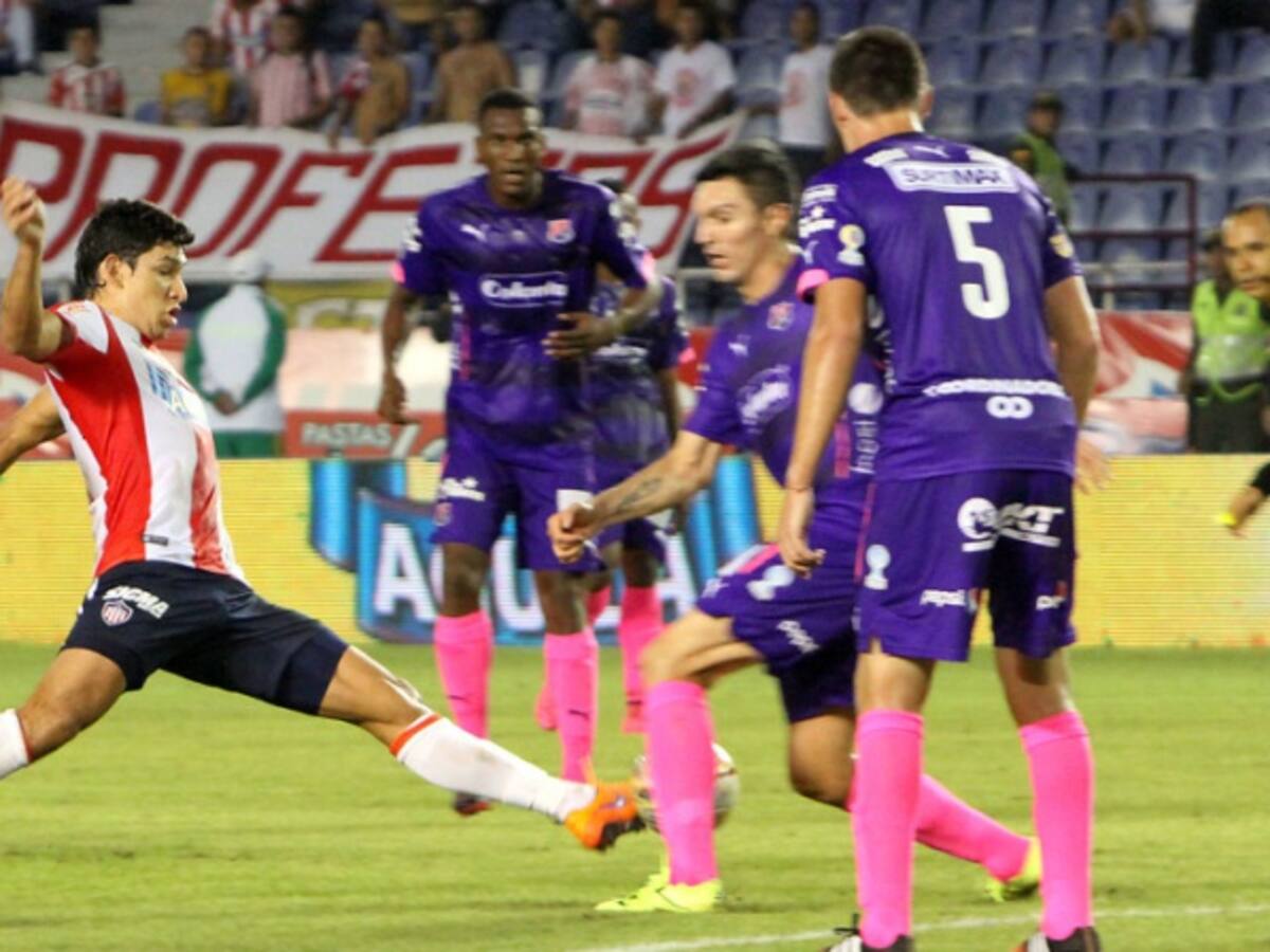 Junior vence a Medellín en la ida de las semifinales de la Copa Águila