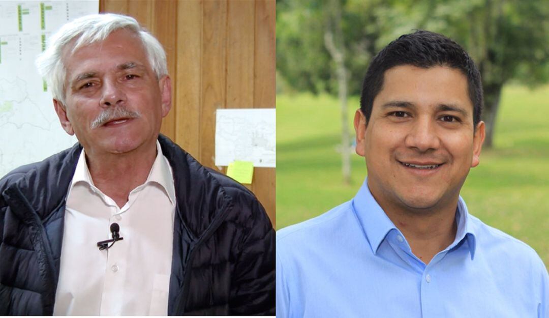 Secretario de Obras Públicas de Manizales saliente - entrante