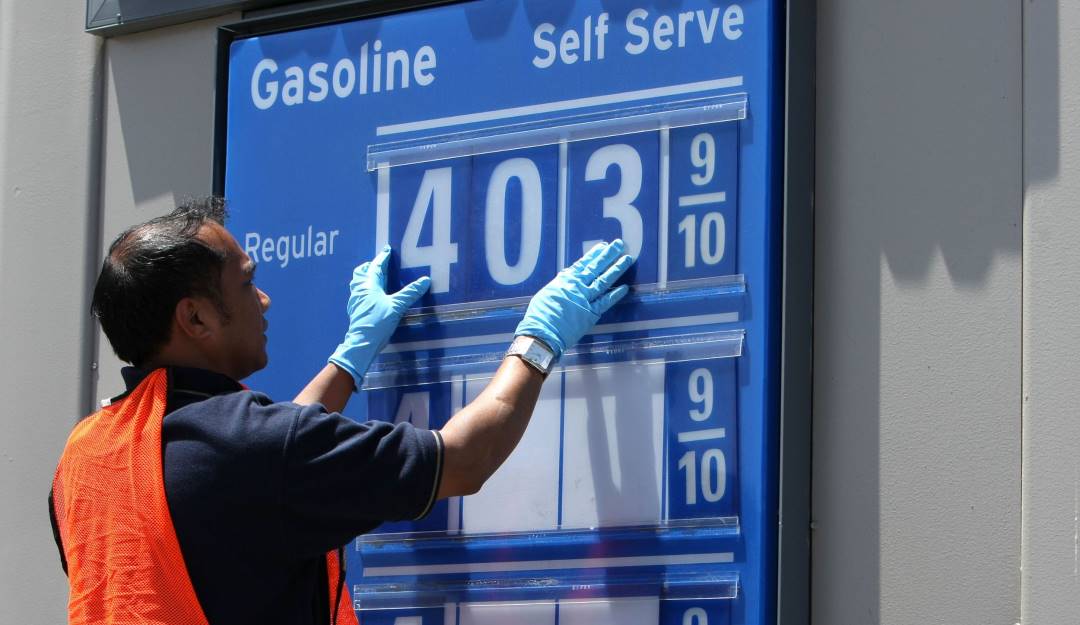 Cambio en el valor de los combustibles por el cambio en el precio y producción del petróleo.       Foto: Getty 