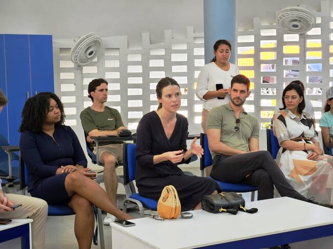 Estudiantes de la Universidad de Columbia visitan Cartagena