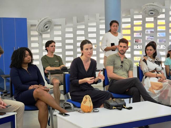 Estudiantes de la Universidad de Columbia visitan Cartagena