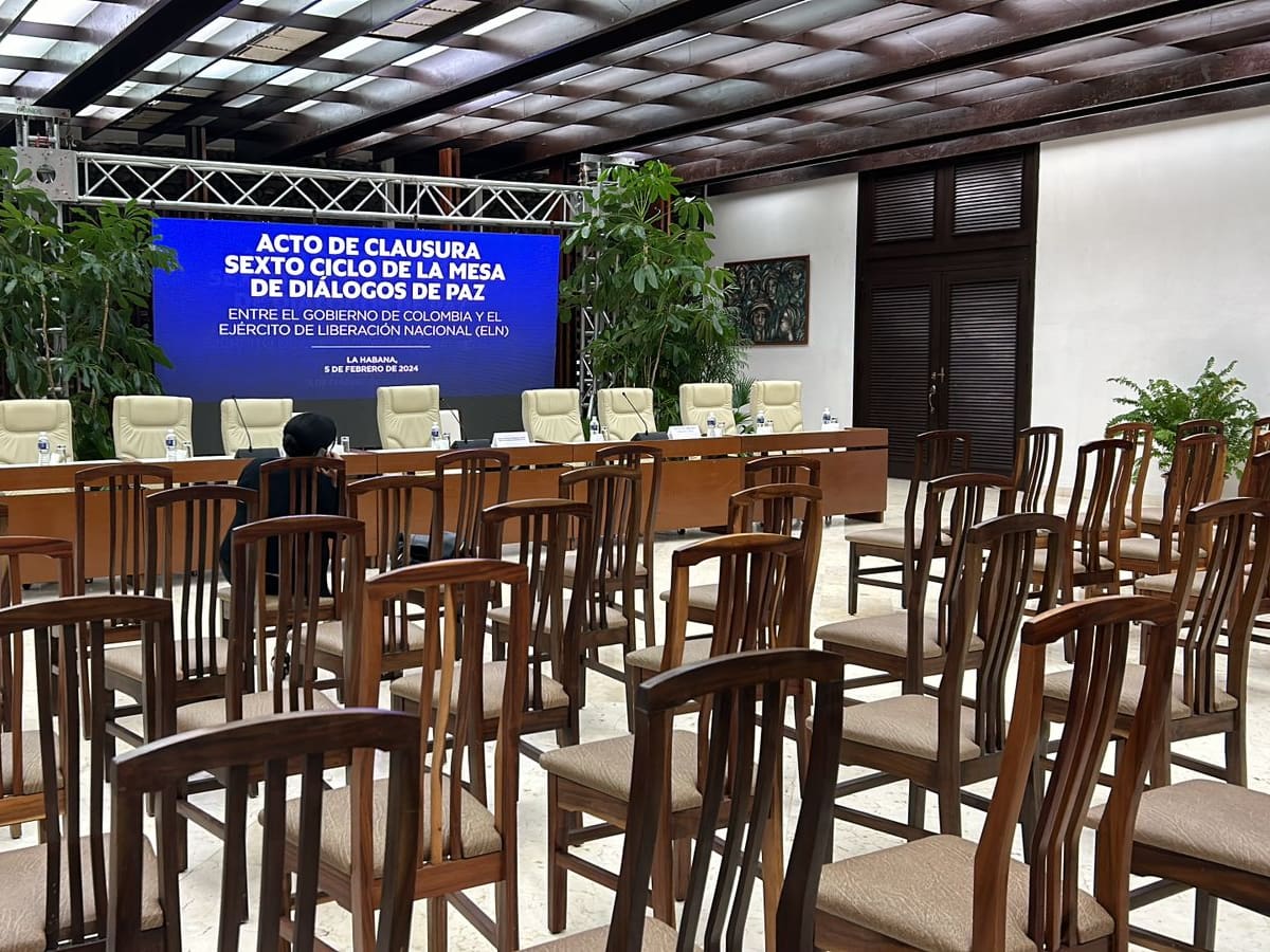 Se aplazó el cierre del sexto ciclo de diálogos entre Gobierno y ELN