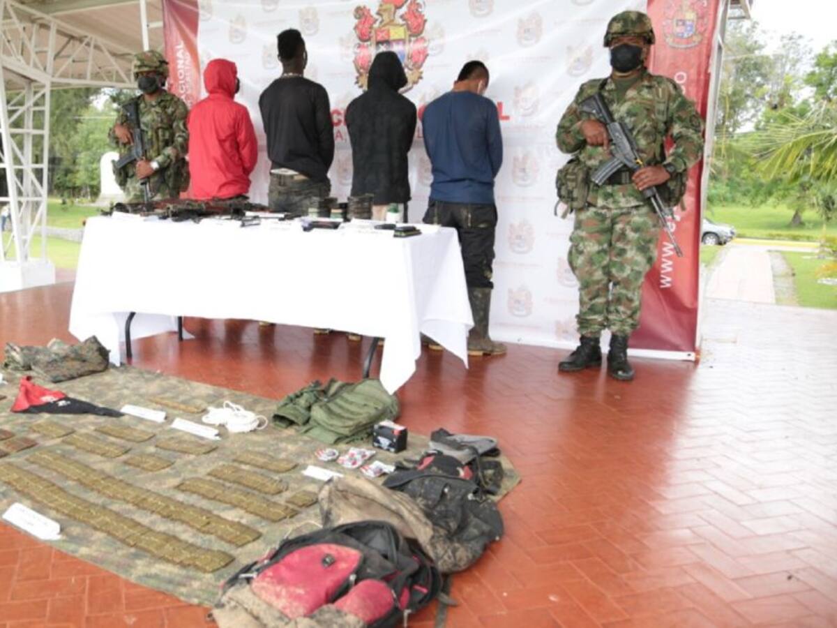 Capturan a cuatro hombres del Eln que iban a luchar contra disidencias
