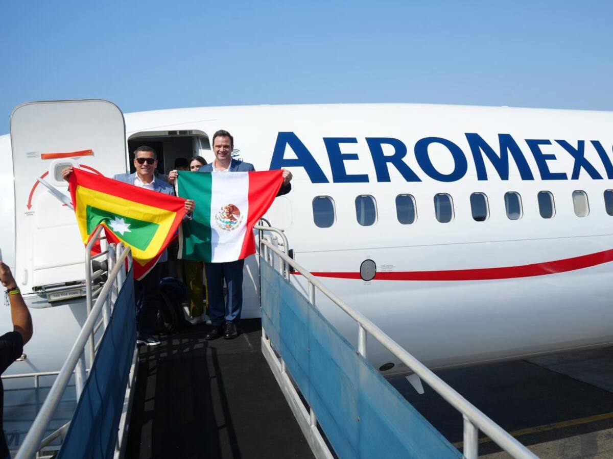 Consejo Gremial de Bolívar destaca aporte al turismo por vuelo directo Cartagena- México DF