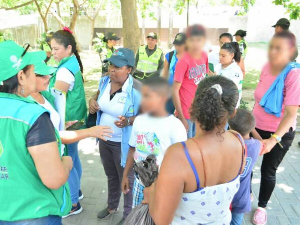 Más de 40 niños venezolanos rescatados del trabajo infantil en Barranquilla