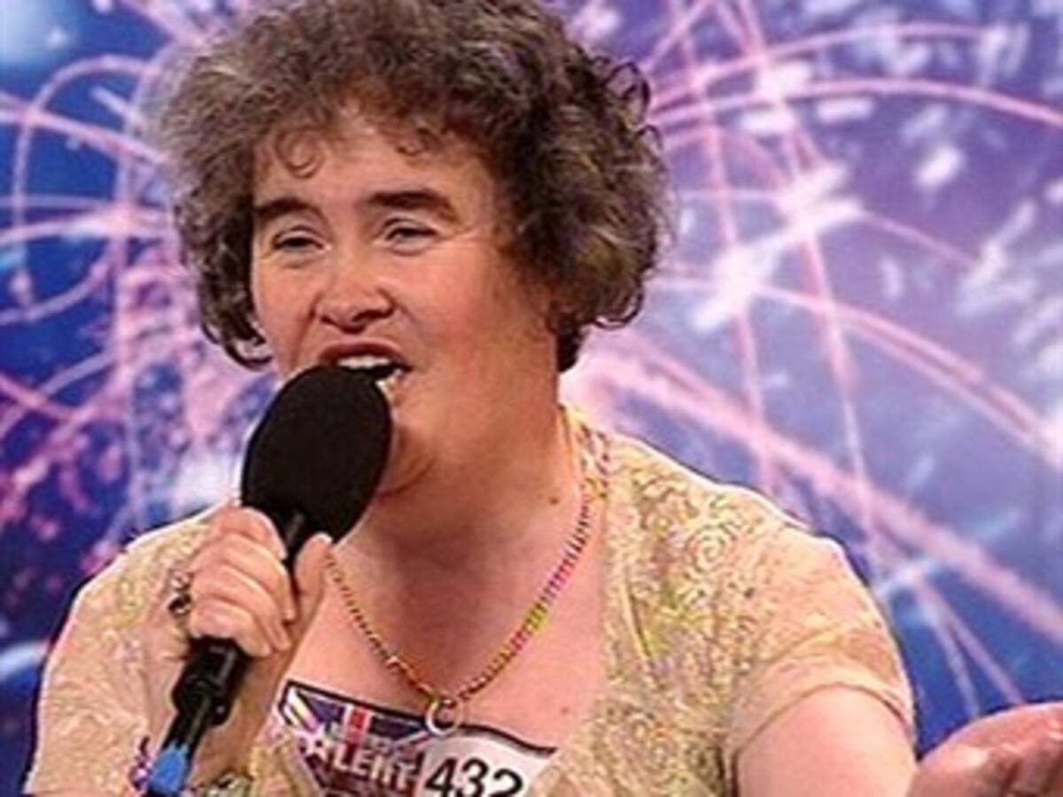 La presión mediática pone a Susan Boyle contra las cuerdas