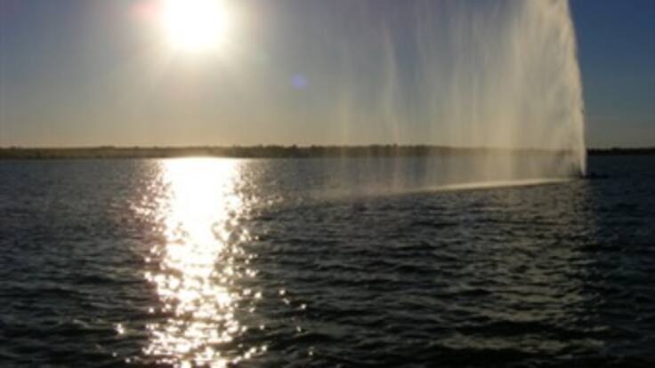 El sol si purifica el agua