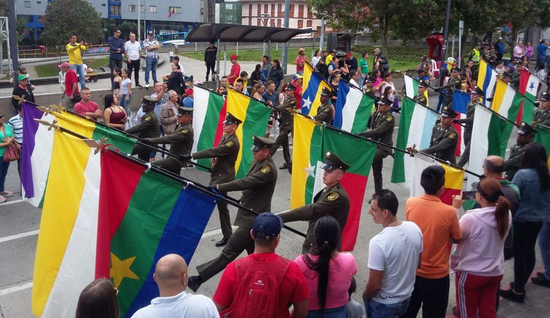 Desfile del 20 de Julio en Manizales