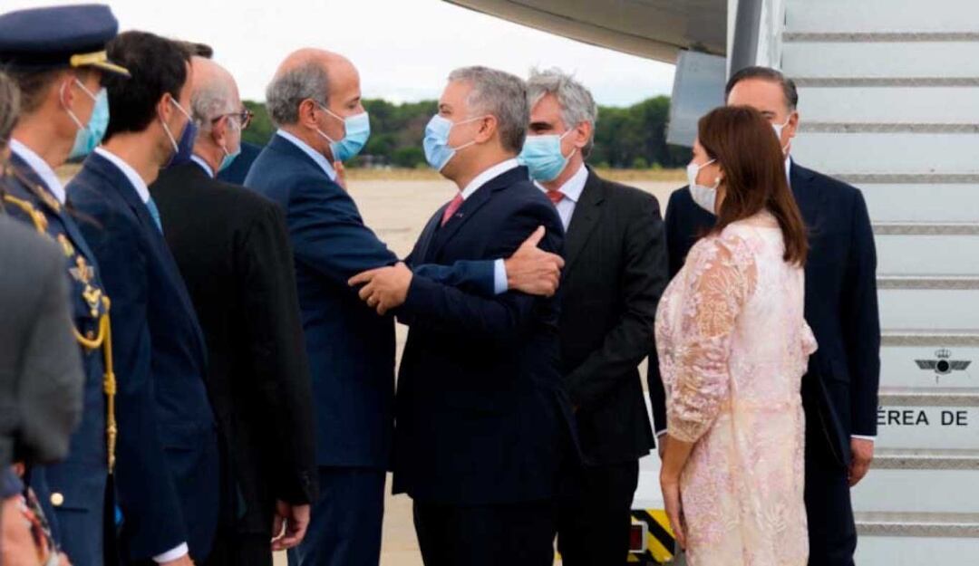 Iván Duque en España 