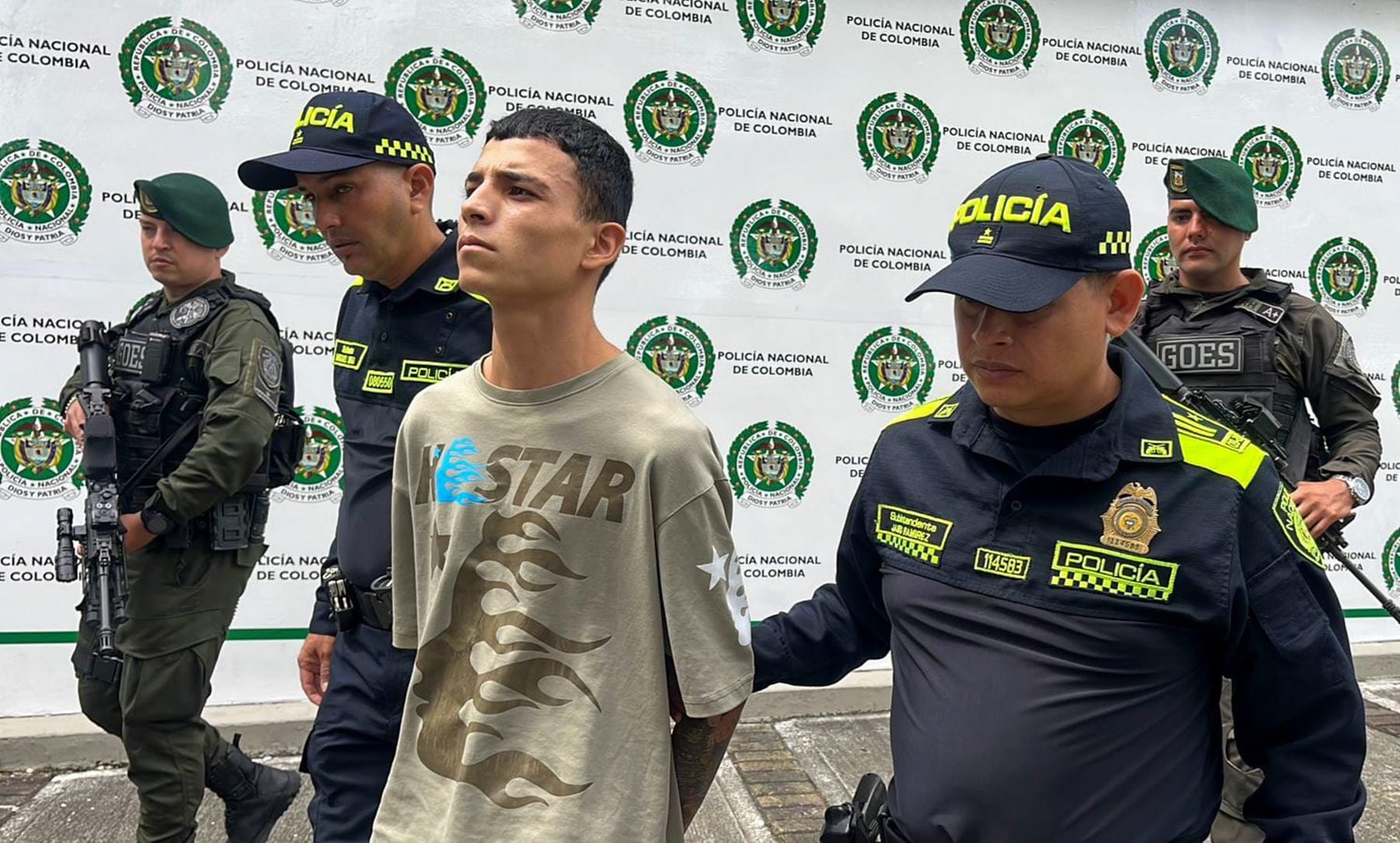 Capturan a alias ´Molina´