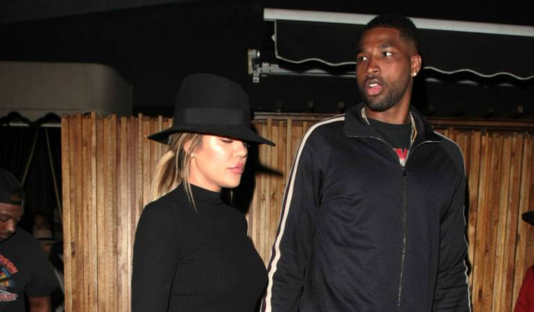 Khloé Kardashian y Tristan Thompson