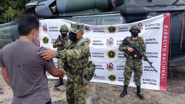 Alias ‘Mañe’ o ‘Patacón’ se presentó voluntariamente ante las autoridades en el municipio de San Pablo