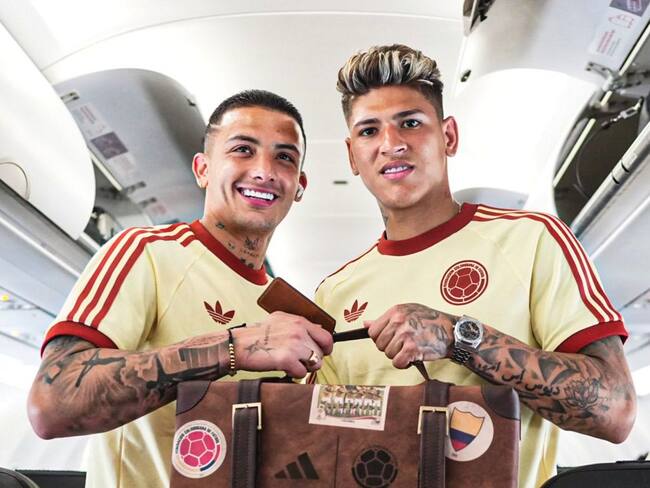 El grupo completo aterrizó en Washington / @FCFSeleccionCol