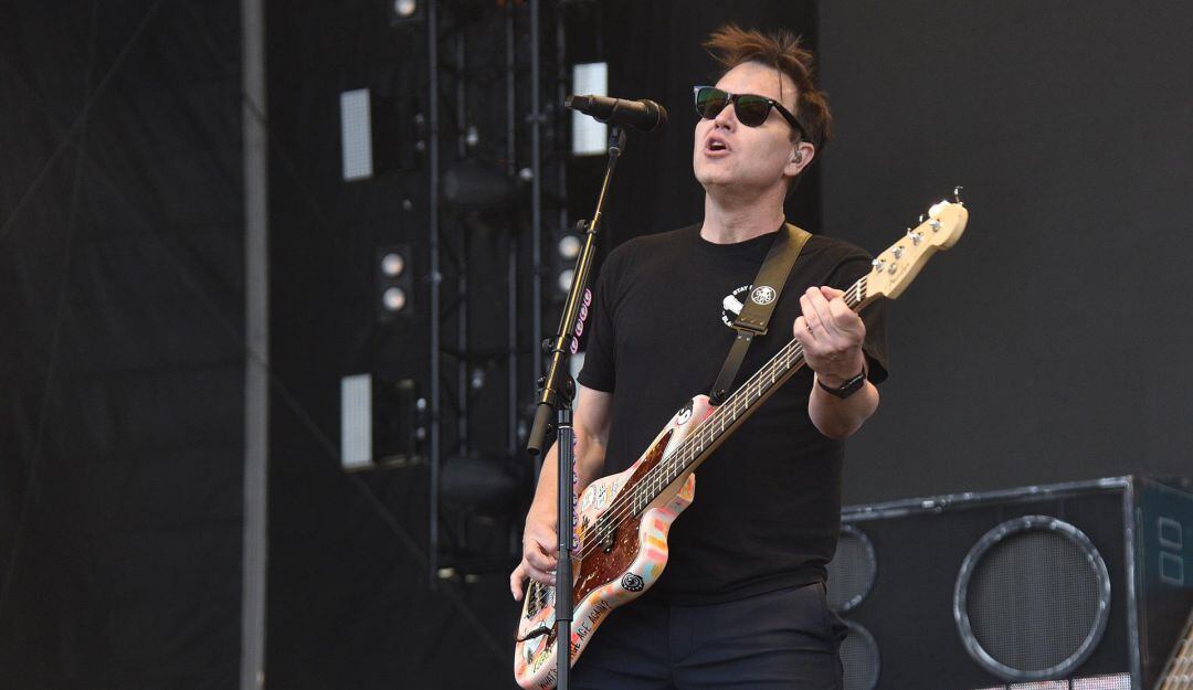 Mark Hoppus, vocalista y bajista de Blink-182