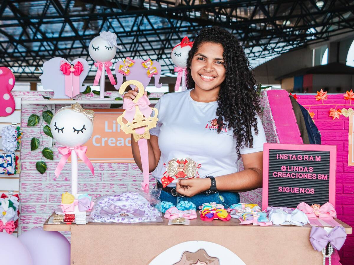 Realizan Feria de Promoción de Emprendimientos en el Mercado Público de Santa Marta