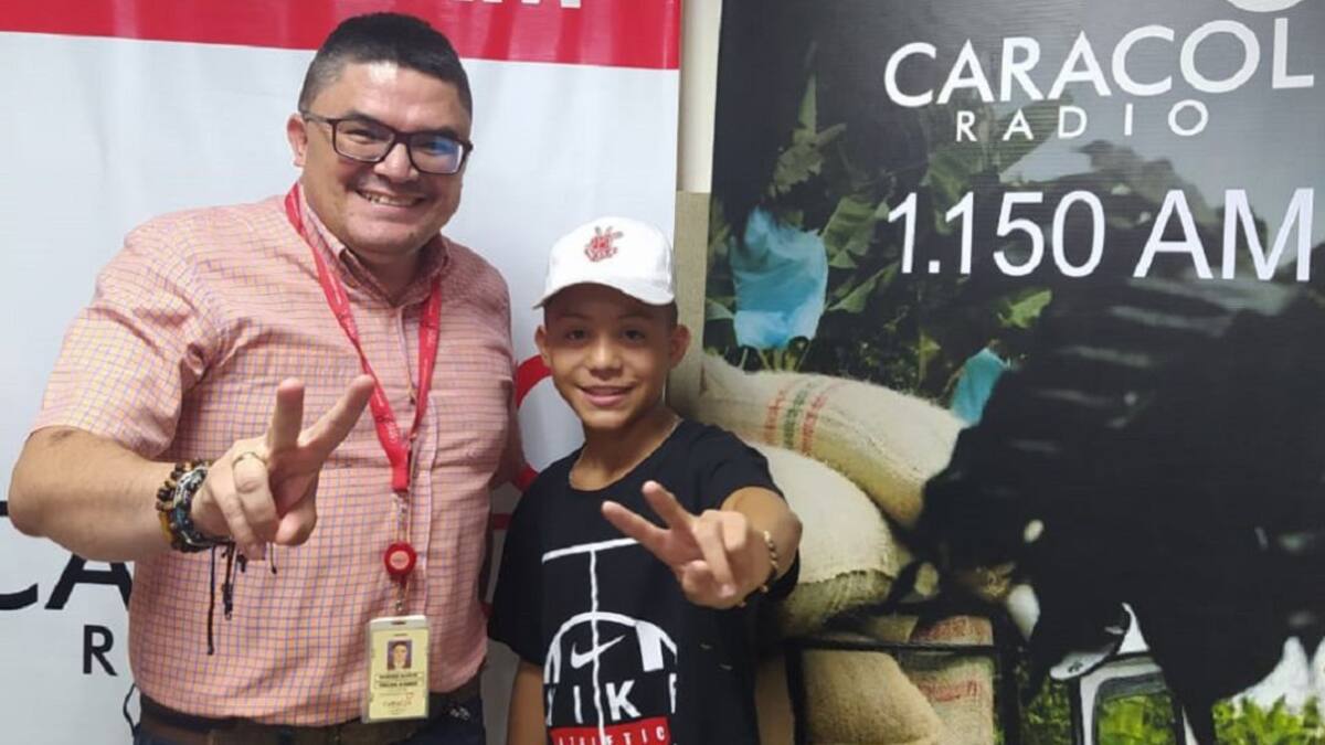 Yeicool Cono, niño que le canta a la ranchera, Quindío