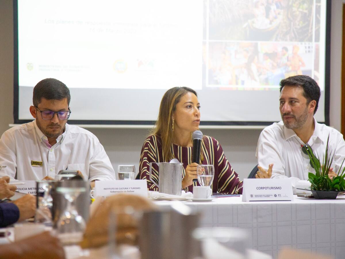 Mesa de turismo en Cartagena busca promover llegada de más visitantes