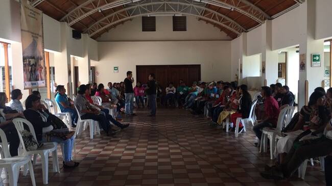 En Medellín se concentrarán los indígenas de Antioquia que apoyan la Minga Nacional. Foto: Organización Indígena de Antioquia