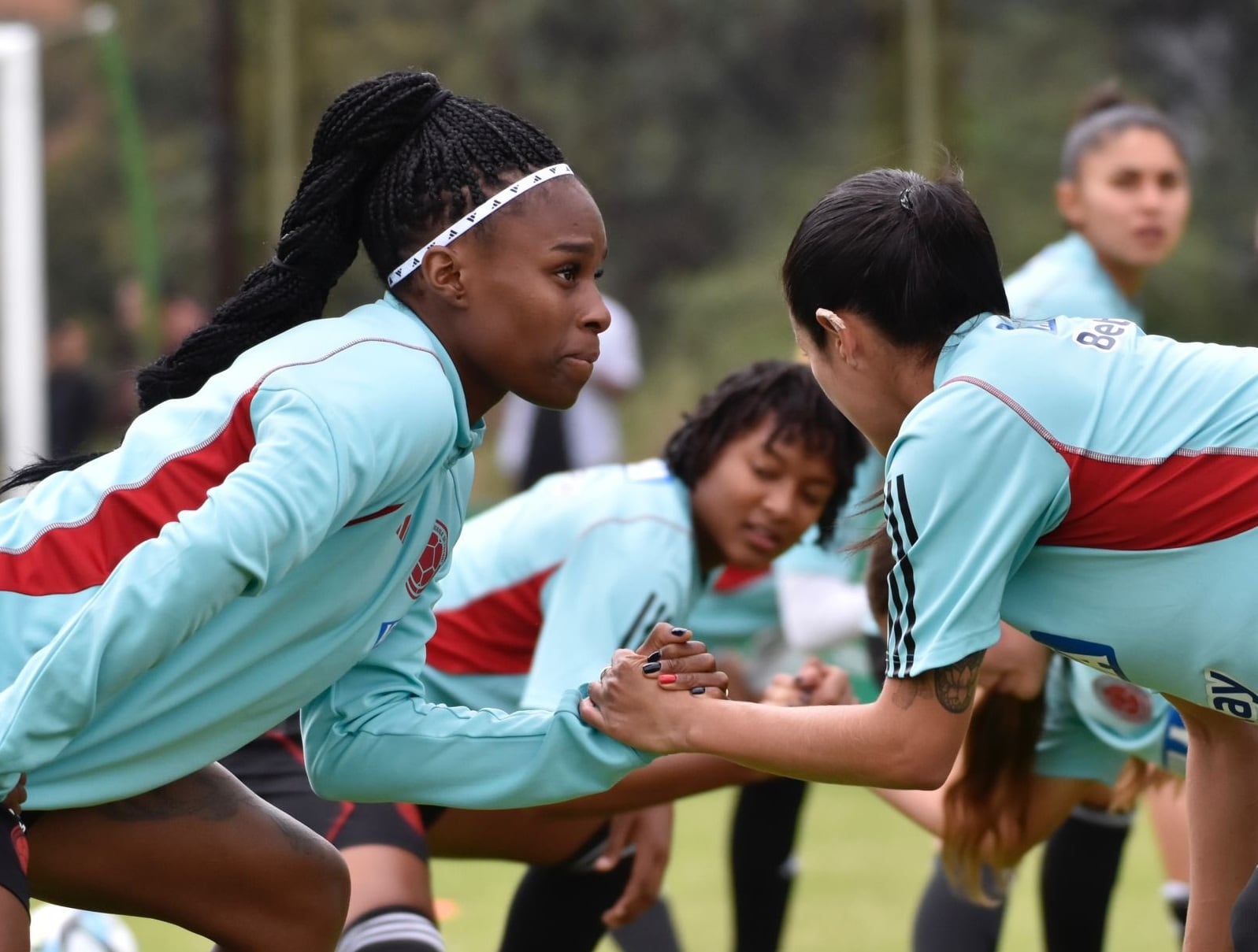 Ivonne Chacón, delantera del Valencia y convocada a la Selección Colombia femenina / Twitter: @FCFSeleccionCol