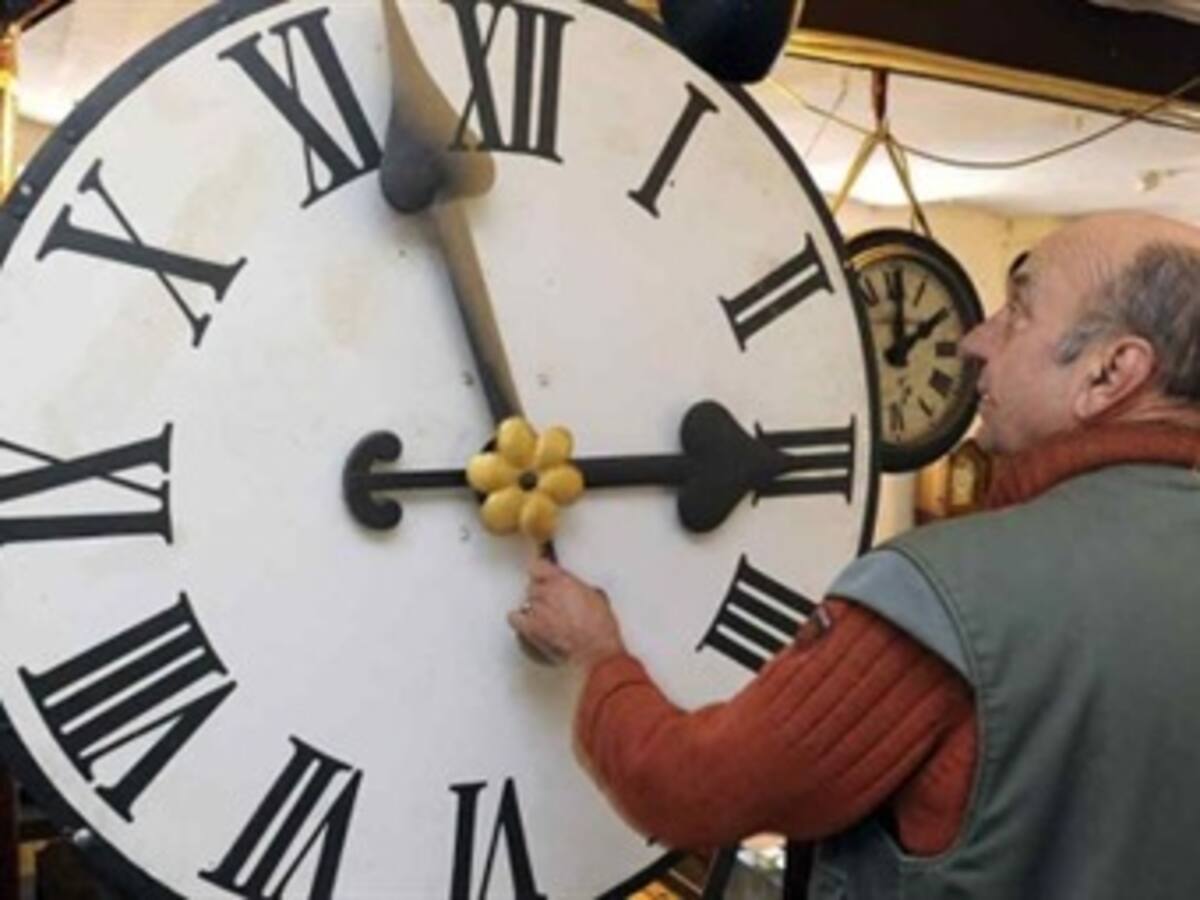 Los europeos adelantan los relojes una hora esta madrugada