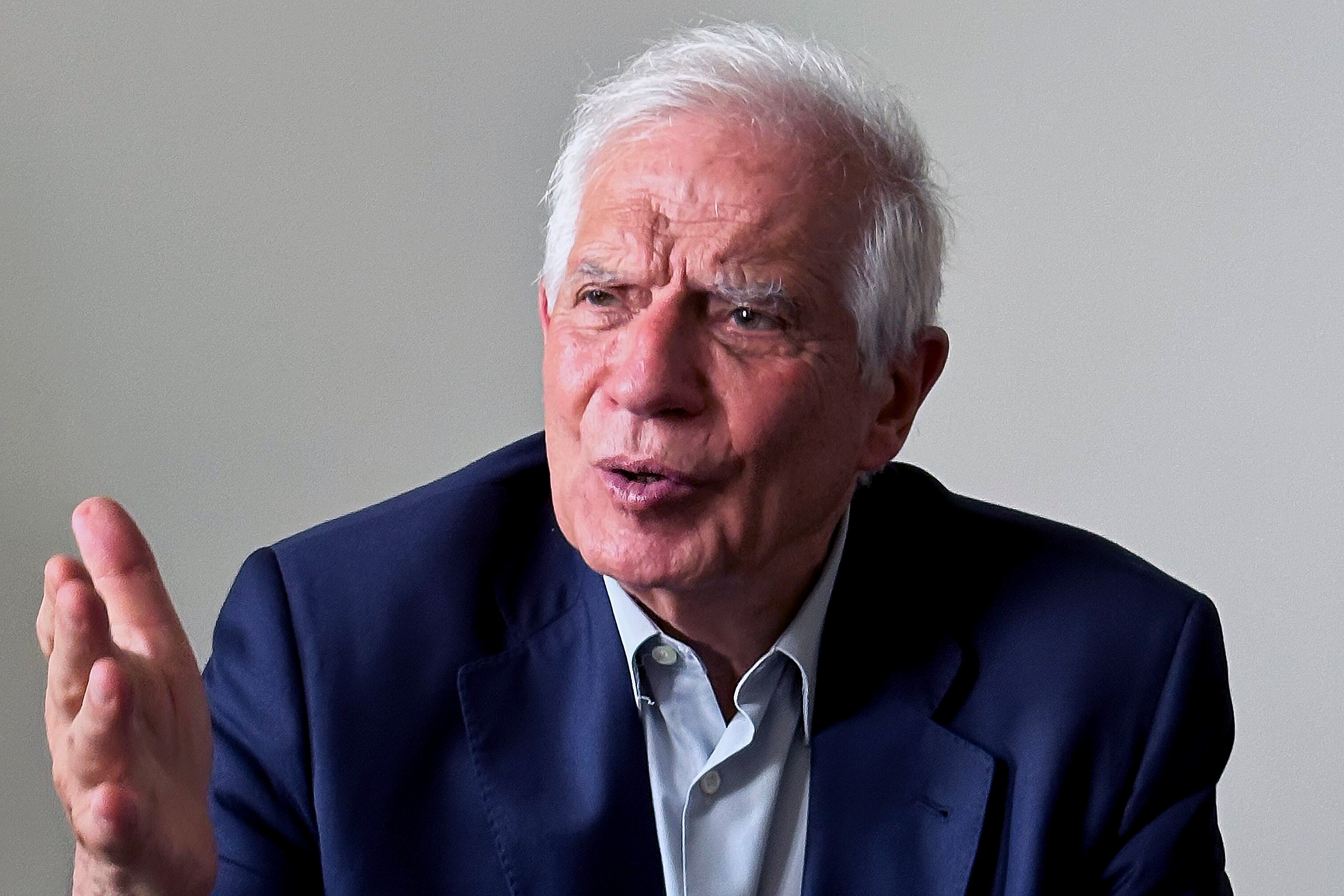 Josep Borell asegura que "no hay palabras" para describir lo que está ocurriendo en Medio Oriente. (Foto: EFE)