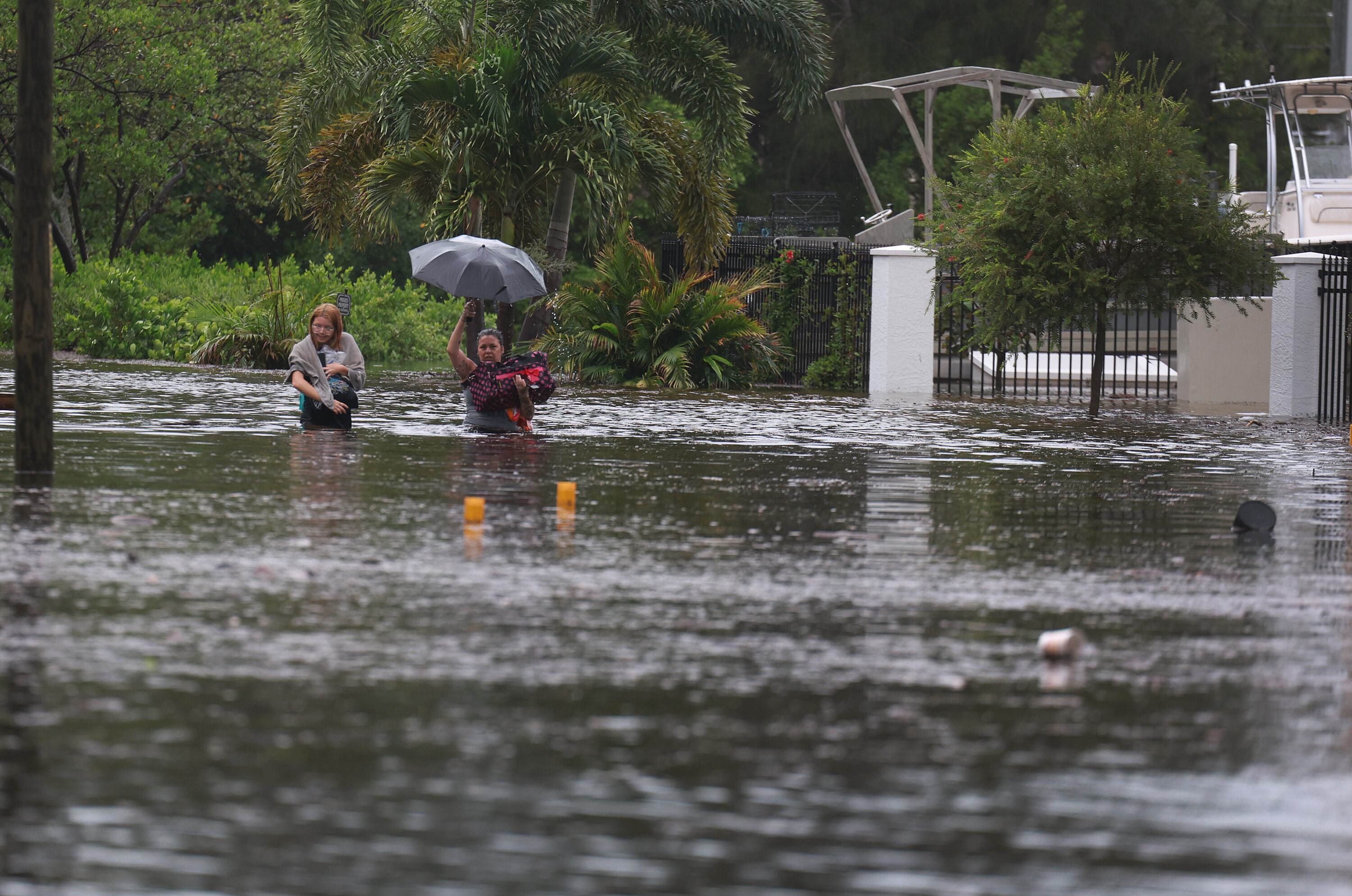 Huracán Idalia. Foto Getty Images.