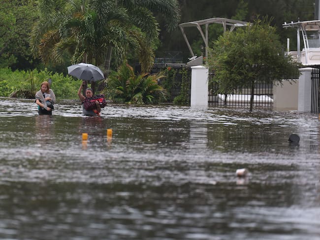 Huracán Idalia. Foto Getty Images.