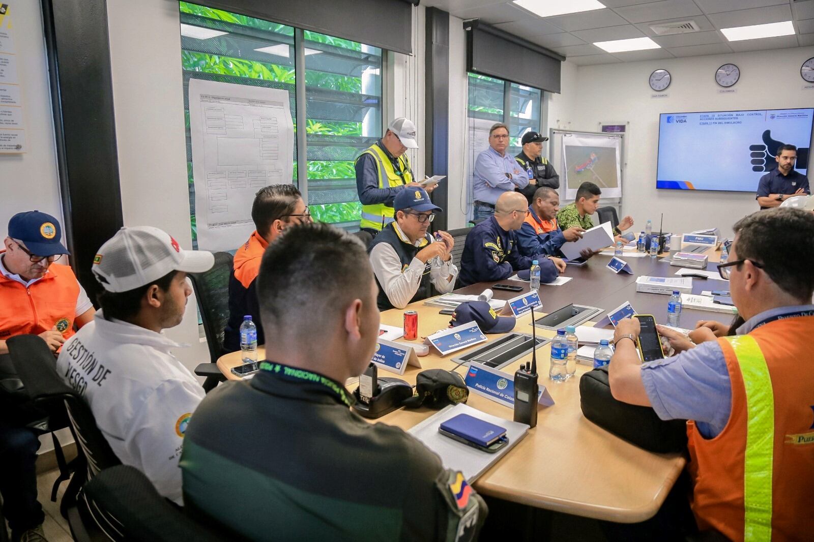 Cartagena se prepara para el Simulacro Nacional de Respuesta a Emergencias 2024