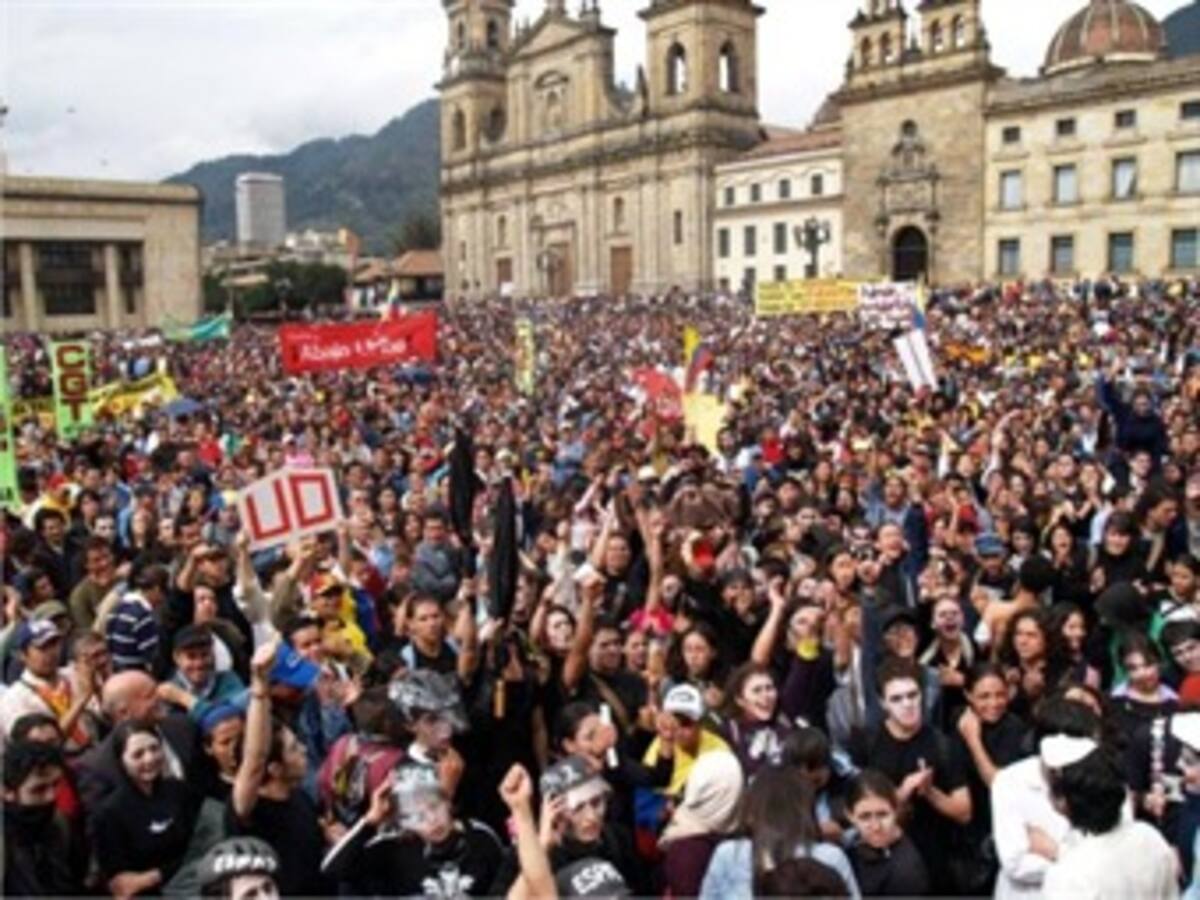 Aumentó la protesta social en Colombia