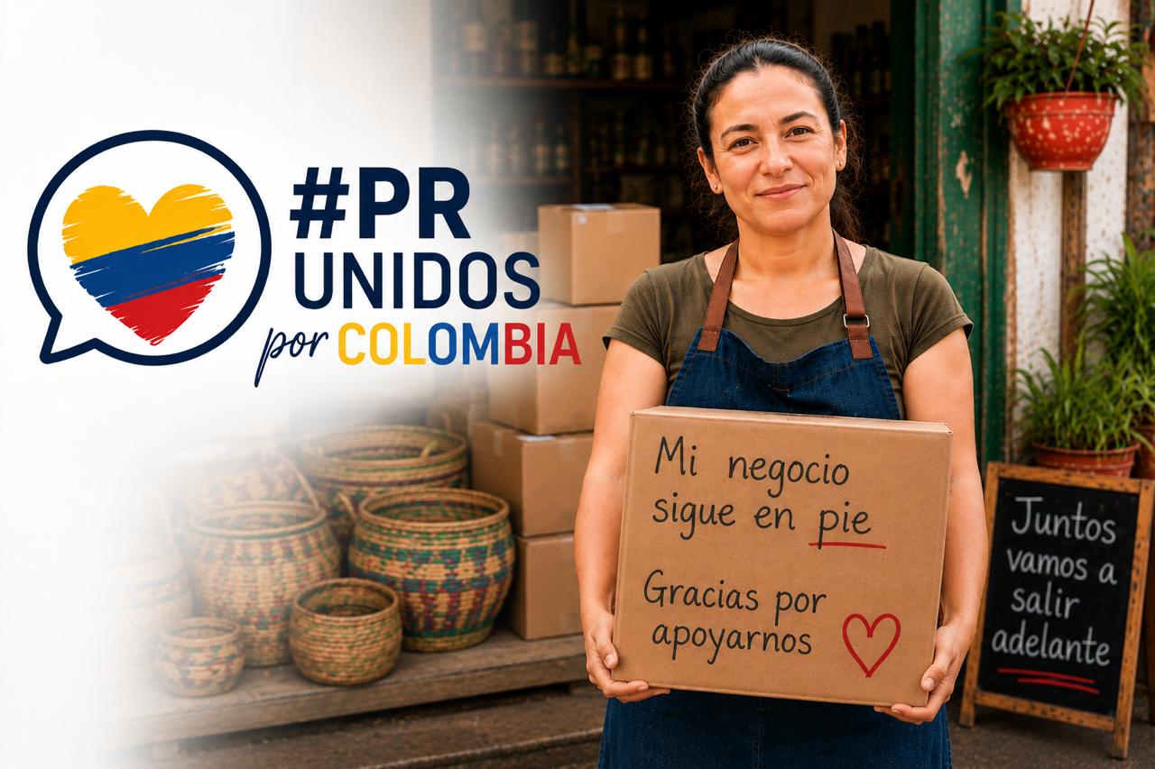 La iniciativa, denominada #PRUnidosPorColombia, busca reunir de manera voluntaria a profesionales de distintas áreas de la comunicación para que pongan sus conocimientos y contactos al servicio de los negocios que terminaron afectados por el terremoto. Foto: suministrada.
