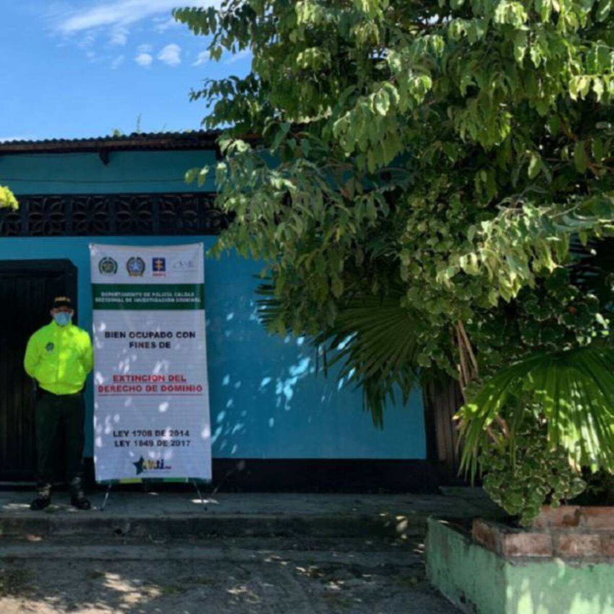 Extinción de dominio a tres viviendas en La Dorada