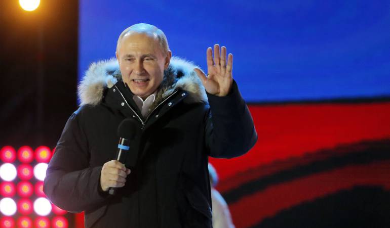 Vladimir Putin, Presidente de Rusia