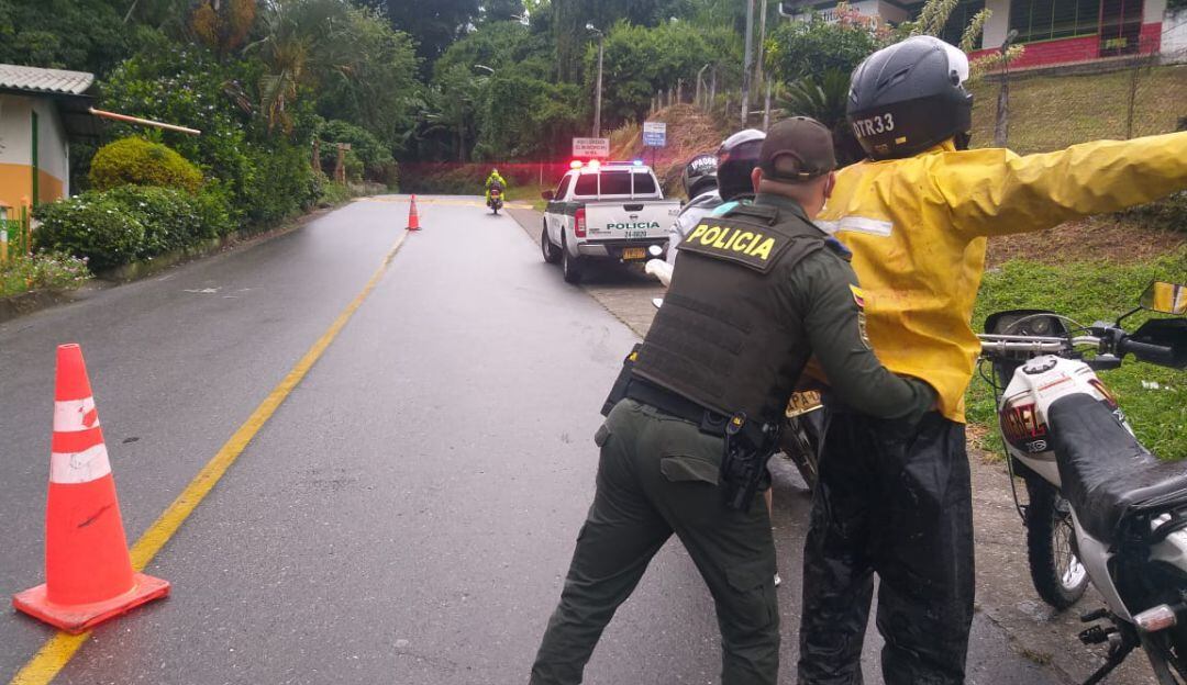 Operativos de seguridad vial.