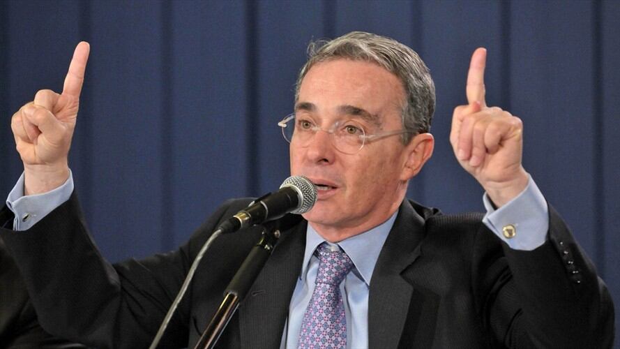 Álvaro Uribe Vélez, senador de la República. Foto: Colprensa.