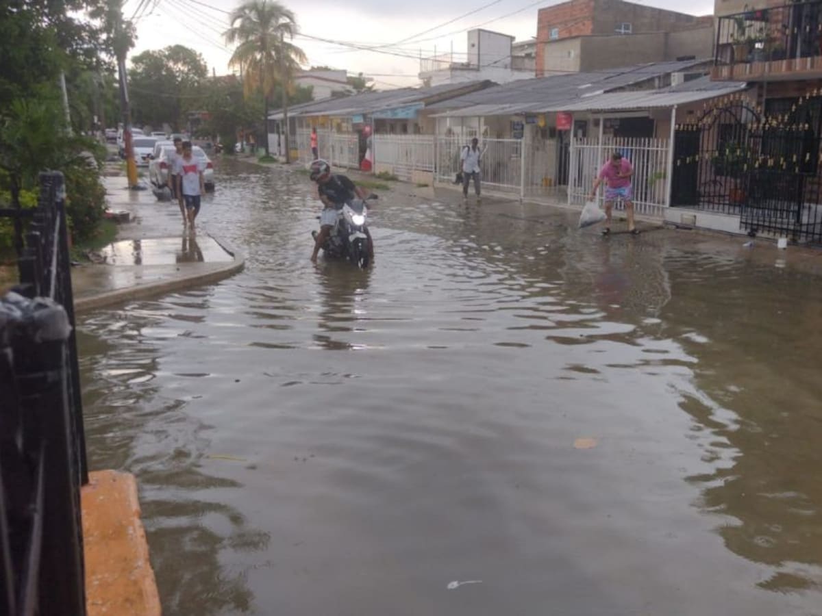Reportan emergencias en 10 sectores por lluvias en Cartagena