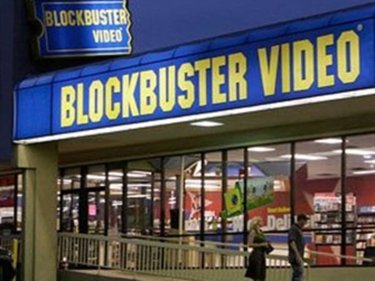 Blockbuster se declara en bancarrota