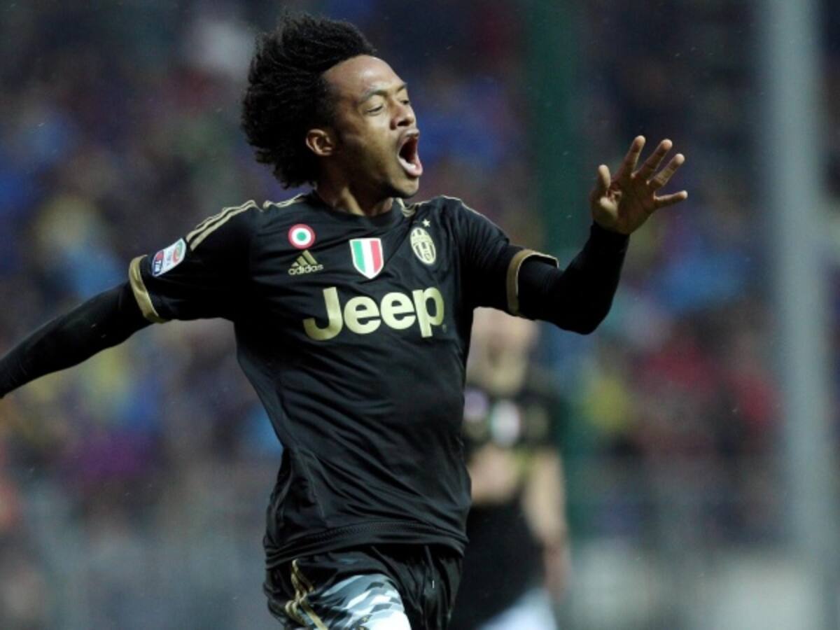 Cuadrado también puede conformar un tridente de ataque: Allegri, DT de la Juventus
