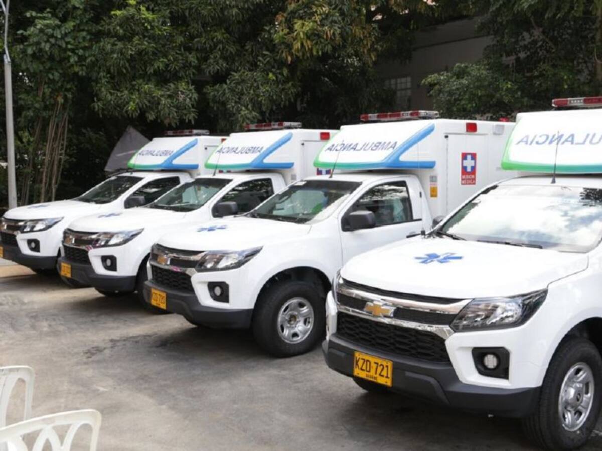 En Antioquia, cuatro municipios recibieron ambulancias medicalizadas