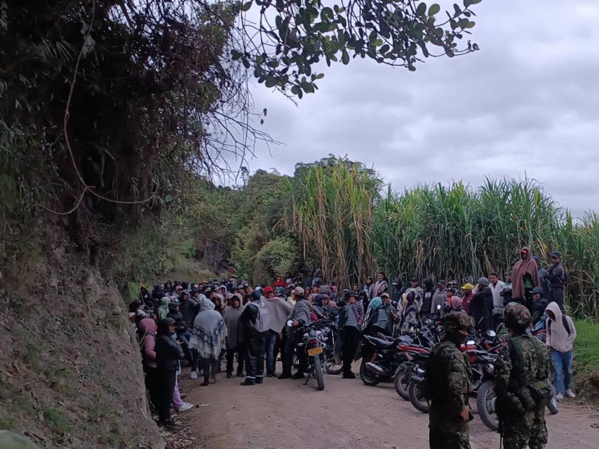 Autoridades denuncia manipulación armada contra campesinos en La Plata, Huila