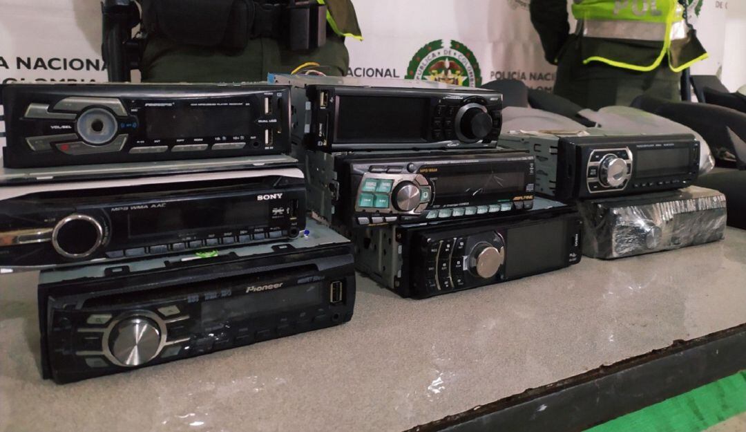 Autopartes incautadas