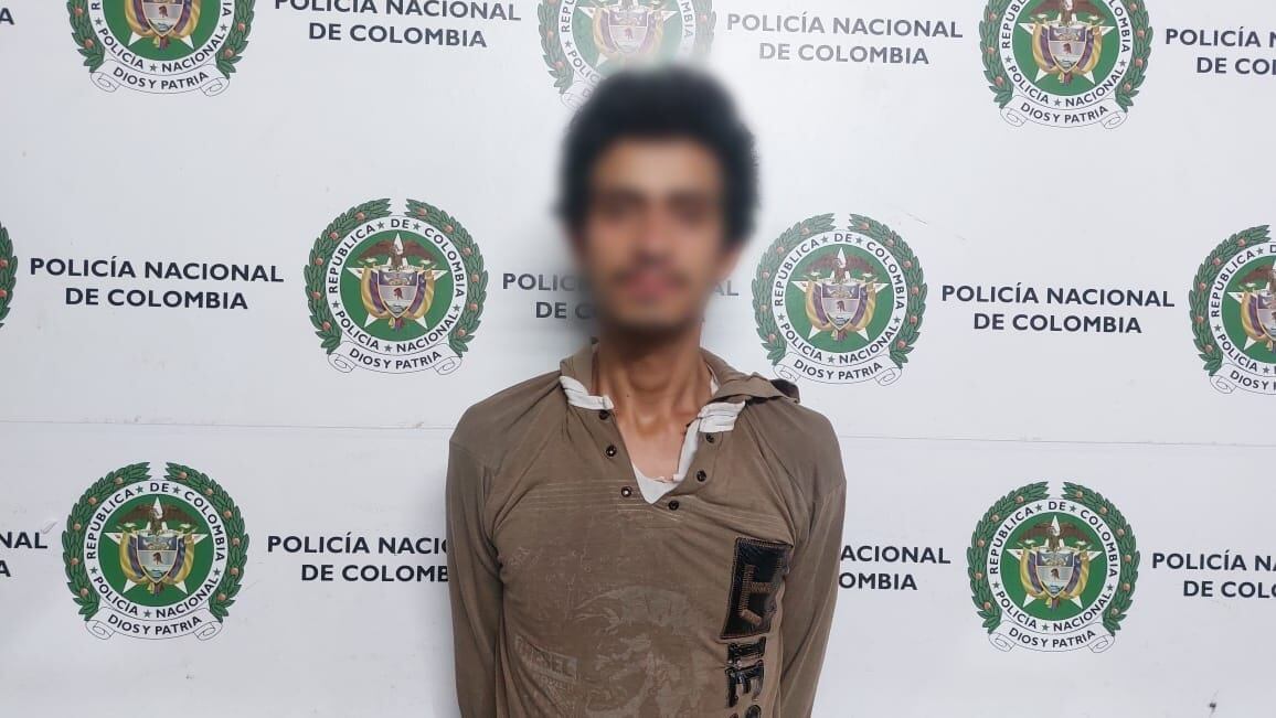 El hombre fue capturado en el barrio Modelia de Ibagué