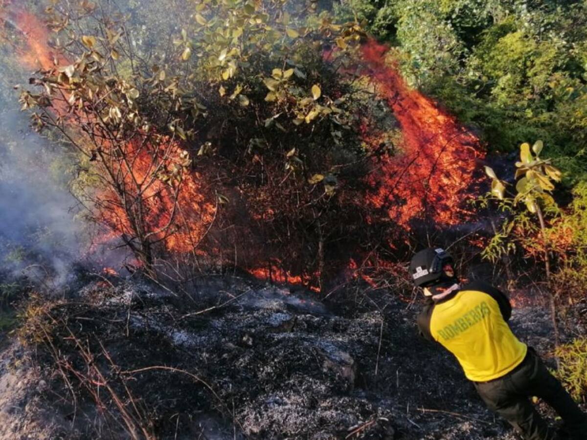 16 municipios del Huila en alerta por incendios forestales