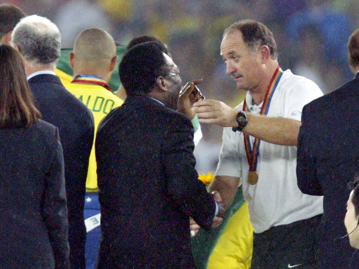 Scolari enalteció a Pelé: Nunca encontraremos un futbolista tan capacitado como él