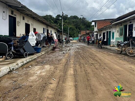 Damnificados Amalfi- foto alcaldía