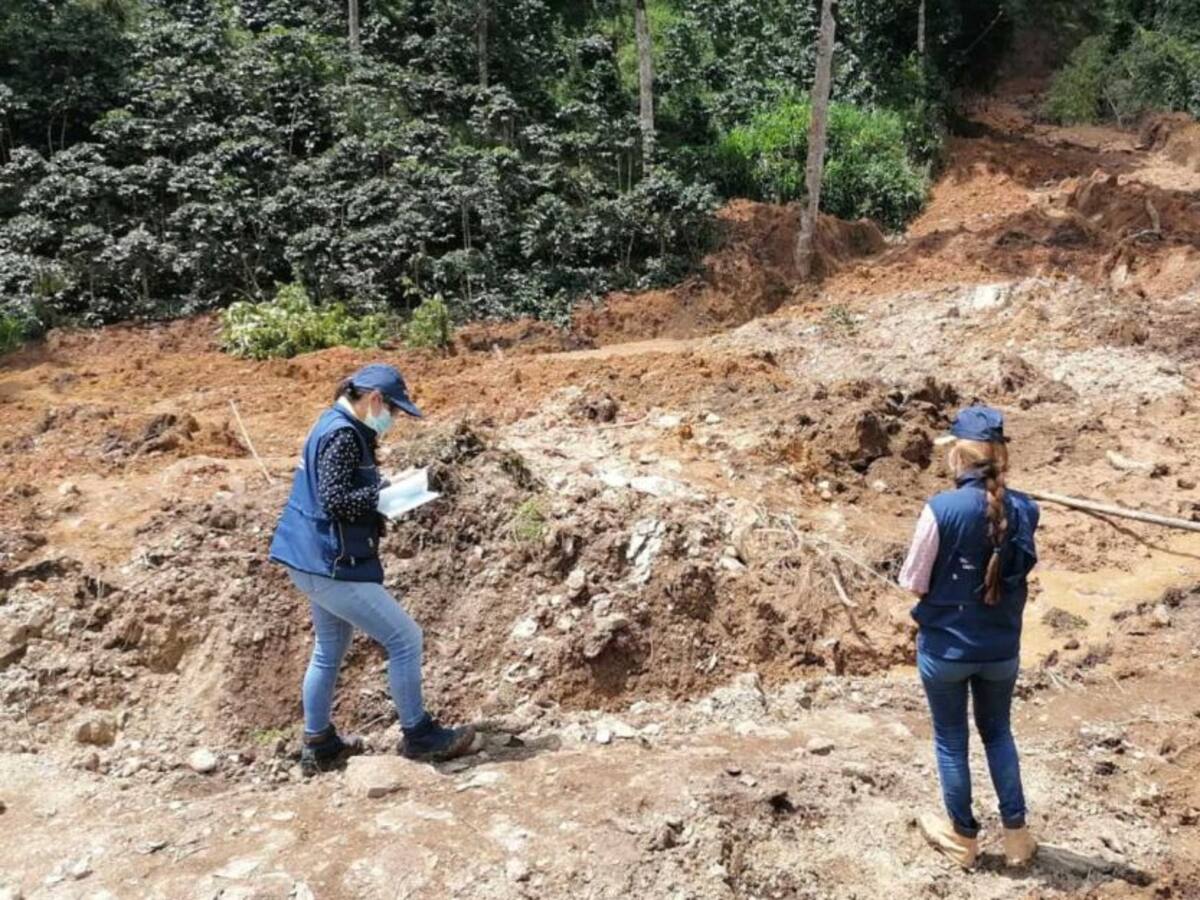Mil personas están afectadas por emergencias climáticas en Santuario