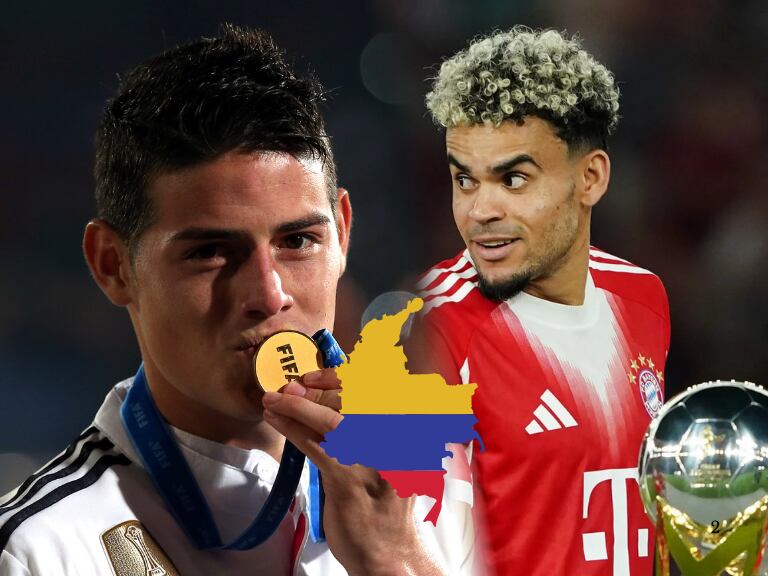 Luis Díaz, campeón de Supercopa Alemana: ¿Cuántos títulos le faltan para igualar a James Rodríguez? / Getty Images